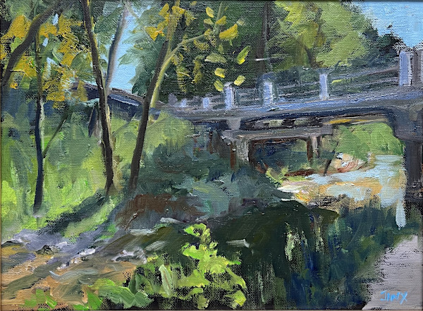 Sunlit Bridge by Jinx Constine