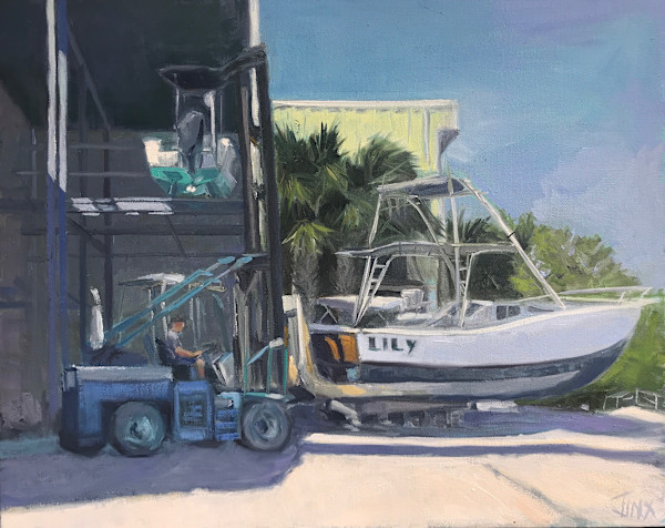 Gasparill Boat garage by Jinx Constine