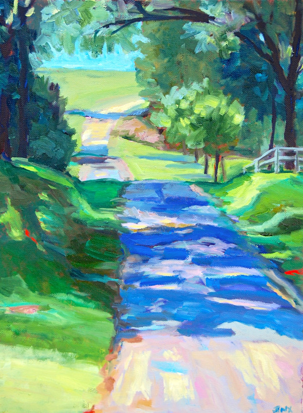 Sunlit Lane by Jinx Constine