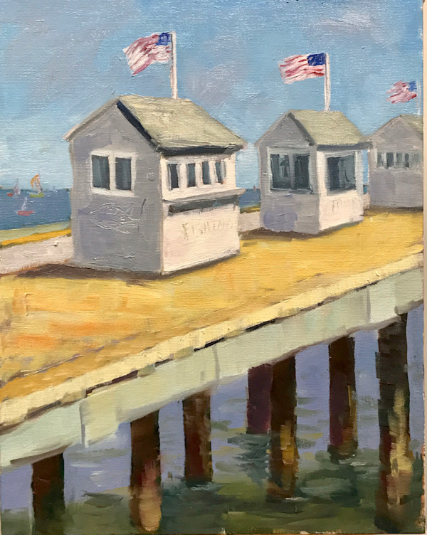 Three on the Pier by Jinx Constine