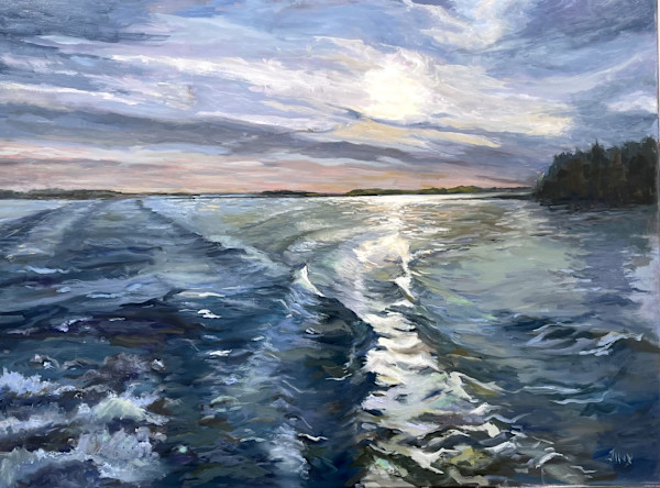 Coming Back From Monhegan by Jinx Constine