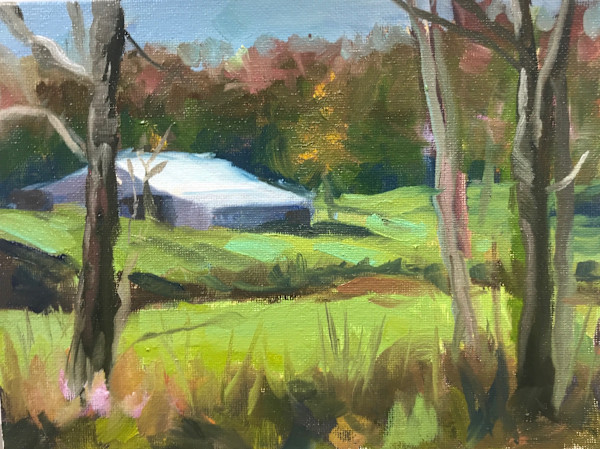 White Barn in Nellysford, VA by Jinx Constine