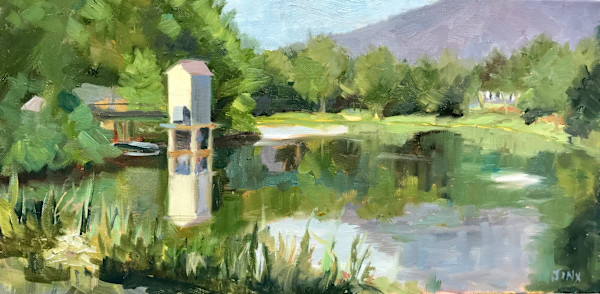 Lake Monacan Morning by Jinx Constine
