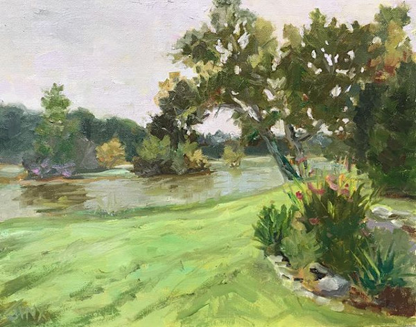 Morning on the James, Richmond, VA by Jinx Constine