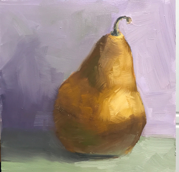 Day 14, Portrait of the Yellow Pear by Jinx Constine