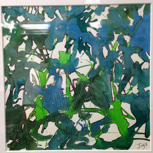 Lily Series in Blue and Green by Jinx Constine