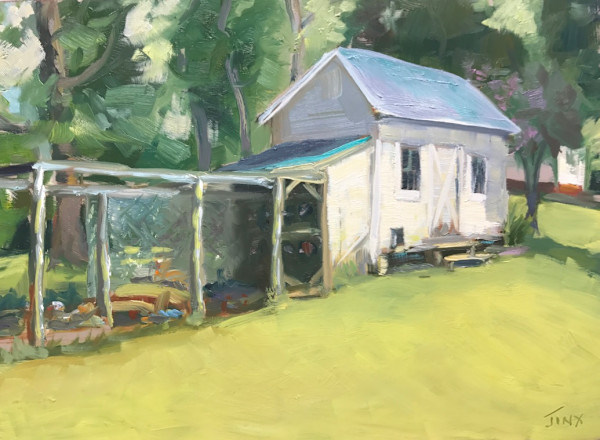 Chicken Coop at Hickory Green by Jinx Constine