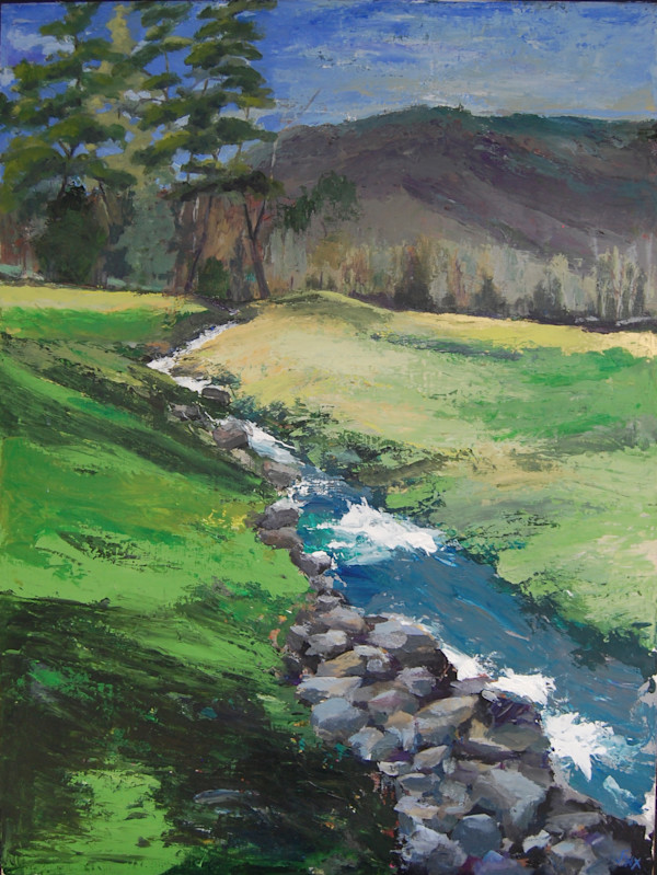 HOLE #6, SHAMOKIN COURSE, STONEY CREEK, VA by Jinx Constine