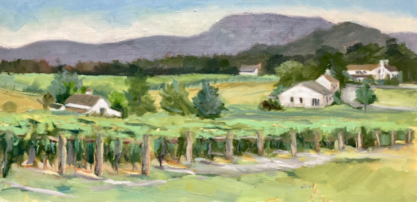 View at Veritas Vineyards, Afton, VA by Jinx Constine