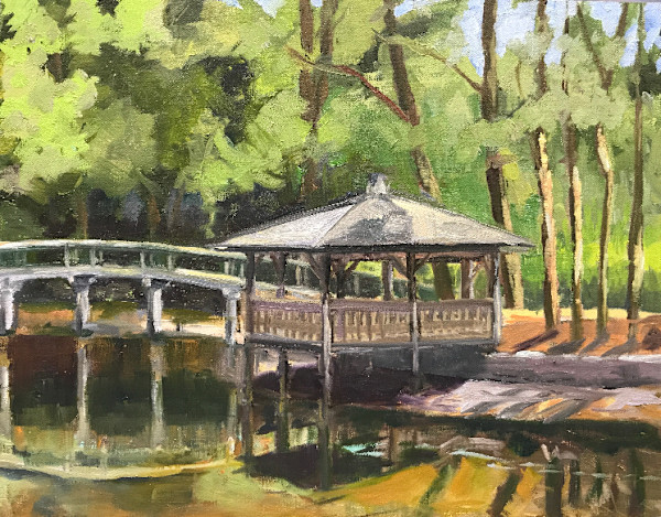 Gazebo at University of Richmond by Jinx Constine