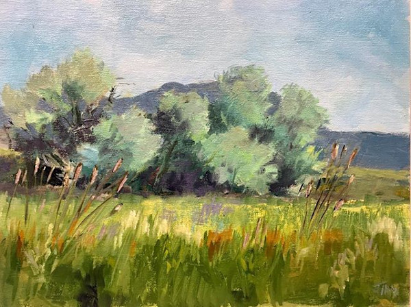 Russian Olive Trees, Ogden, Utah by Jinx Constine