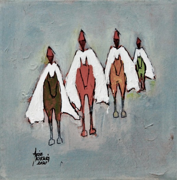 Les Bonhommes by Aziz Kibari