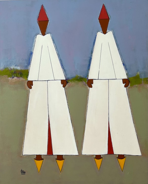 Les Bonhommes by Aziz Kibari