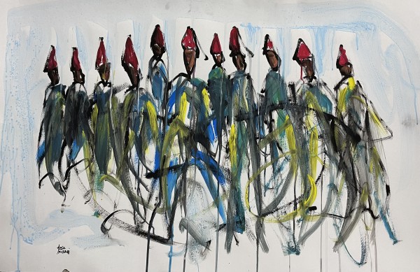 Les Bonhommes by Aziz Kibari