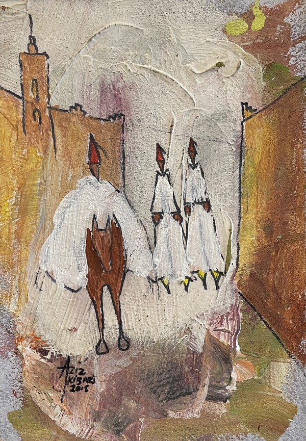 Les Bonhommes et L’Âne by Aziz Kibari