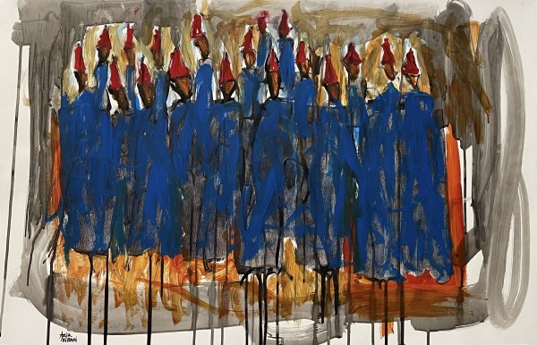 Les Bonhommes by Aziz Kibari