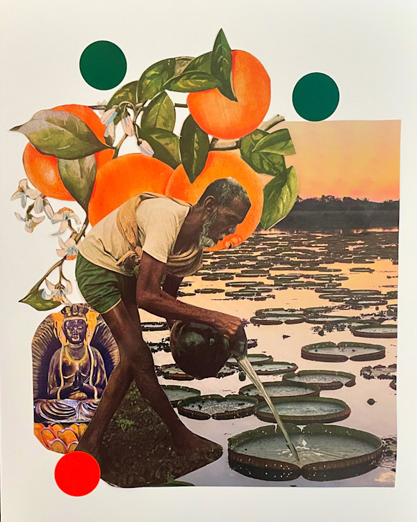He Who Carries Water by Indigene Theresa Gaskin