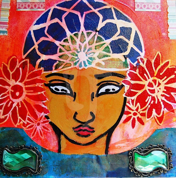 Flower Jewel by Indigene Theresa Gaskin
