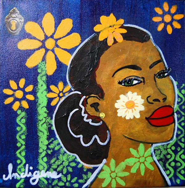 Night Flower by Indigene Theresa Gaskin