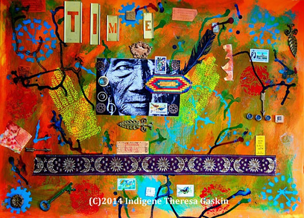 Time Creates by Indigene Theresa Gaskin