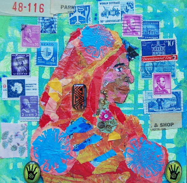 Postage Alchemy by Indigene Theresa Gaskin