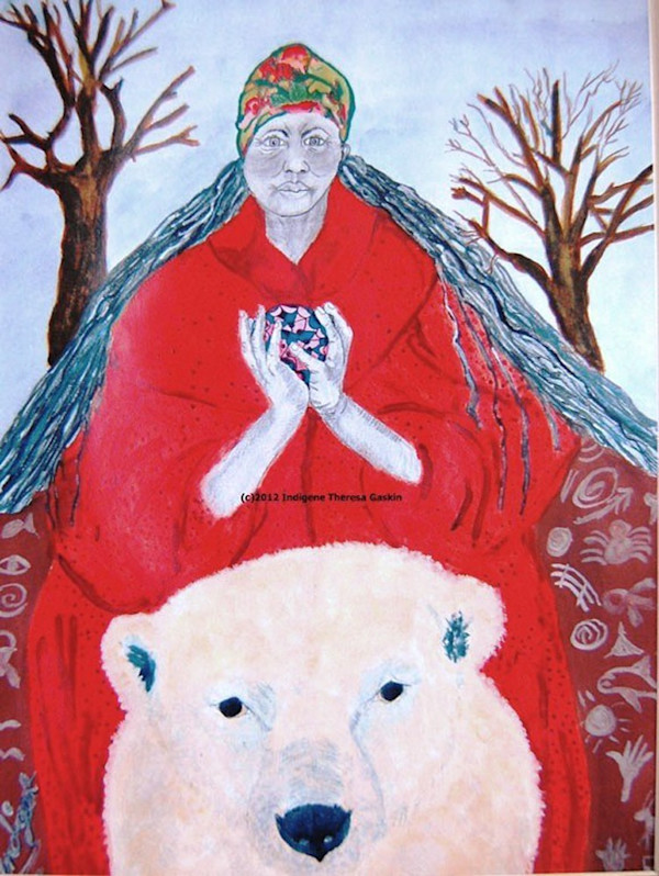 Winter Sage by Indigene Theresa Gaskin