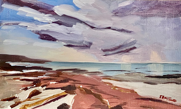 Orage sur Cacouna by Suzanne Bertrand