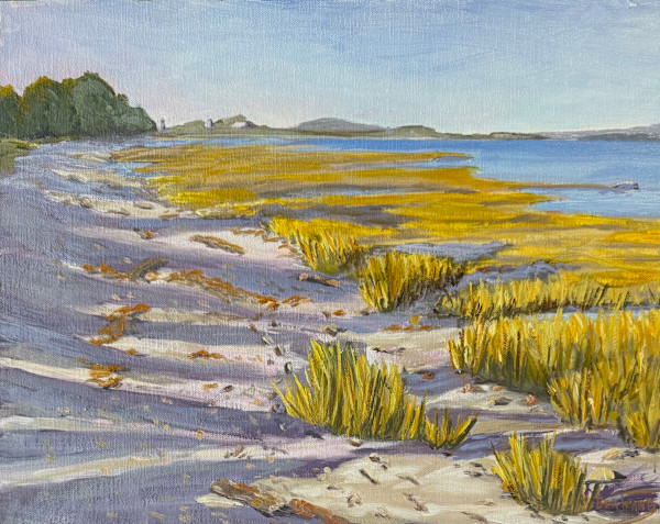 La plage, vers le sud by Suzanne Bertrand, Image 1.
