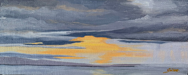 Étude, Fleuve Saint laurent by Suzanne Bertrand, Image 1.