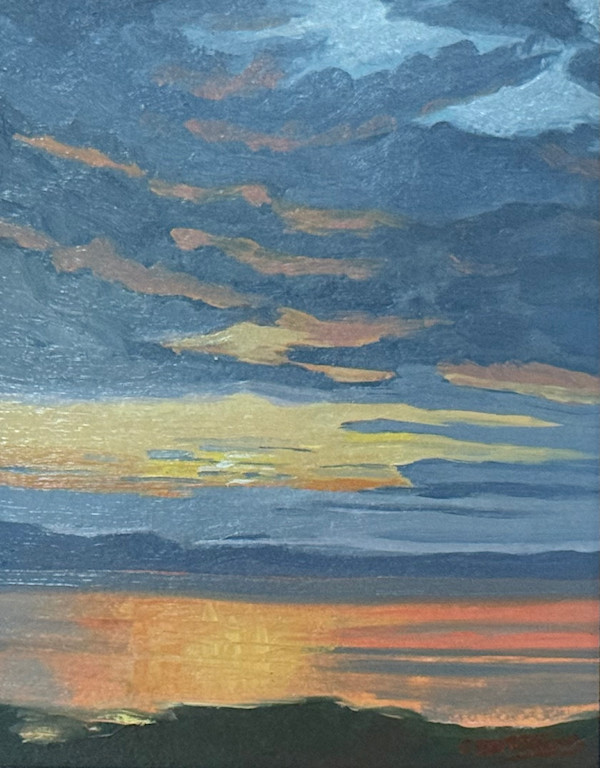 La fin du jour #4 by Suzanne Bertrand, Image 1.
