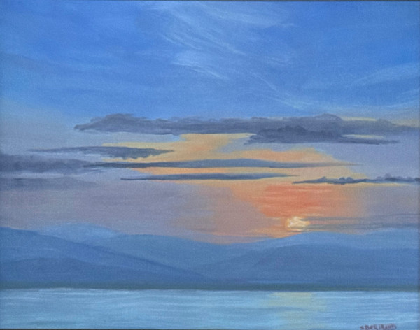 La fin du jour #3 by Suzanne Bertrand, Image 1.