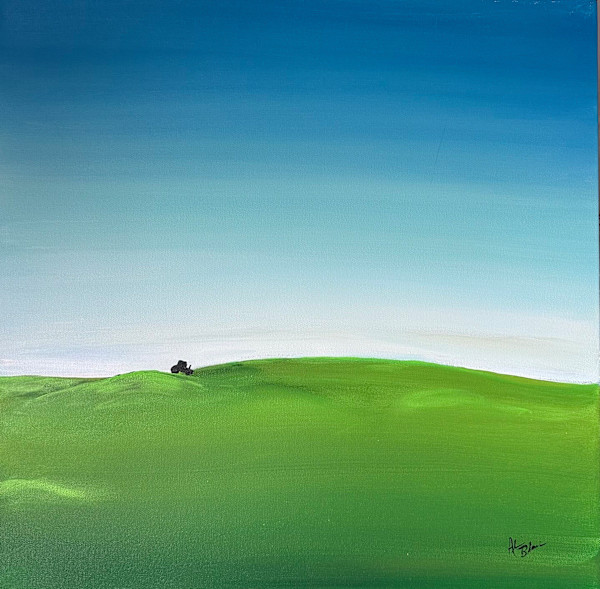 Under the Farm Sky by Alicia Blach Art