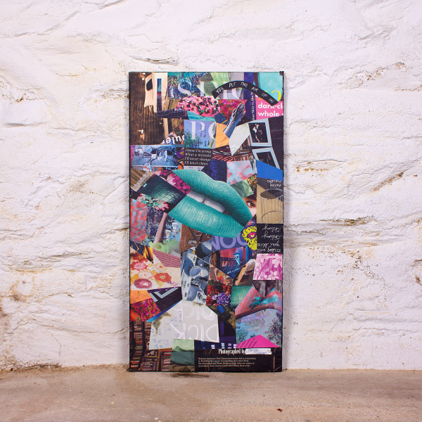 A Coward Who Paints a Bullshit Canvas by Ann Altar