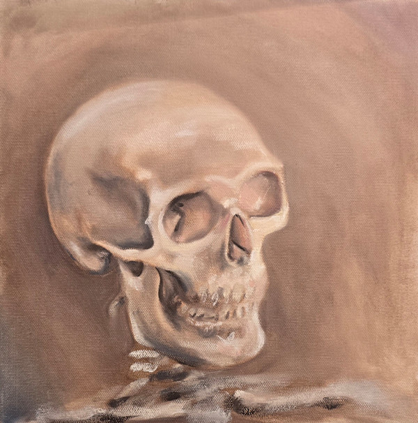 Skeleton Study by Dylan Kelly