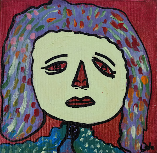 Funny face 1 by Leila Murgian