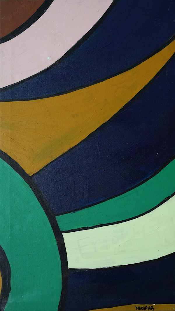 Shades of blue cones by Mawaheb Artists