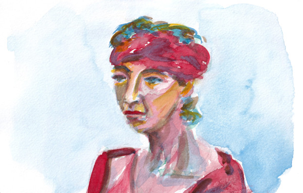Female Portrait Study by Emily Schwartzman