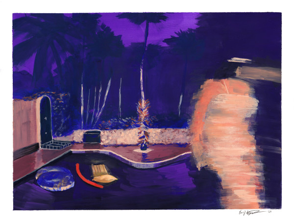 Pool Woman by Emily Schwartzman