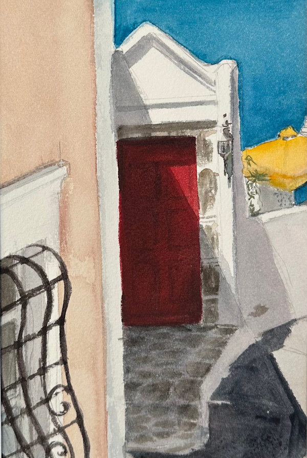 Santorini by Elif Ozkaya