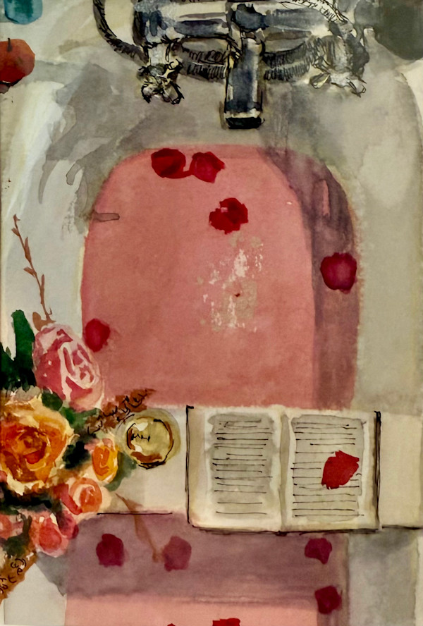 Pink Bath by Elif Ozkaya