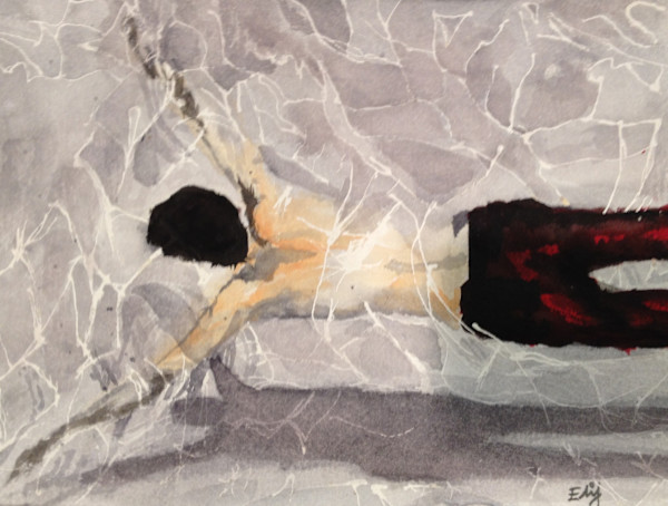 Hold your breath by Elif Ozkaya