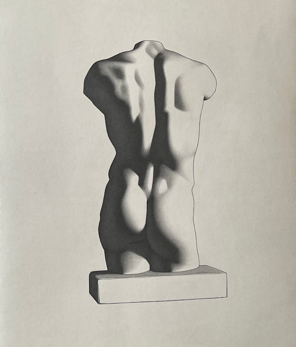 Bargue Torso by Jia Liu