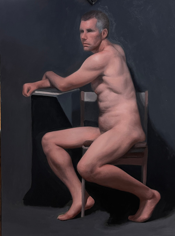 Figure study of Ben by Jia Liu