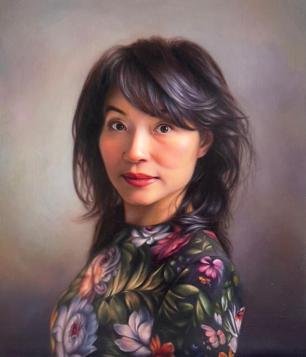 Self portrait by Jia Liu