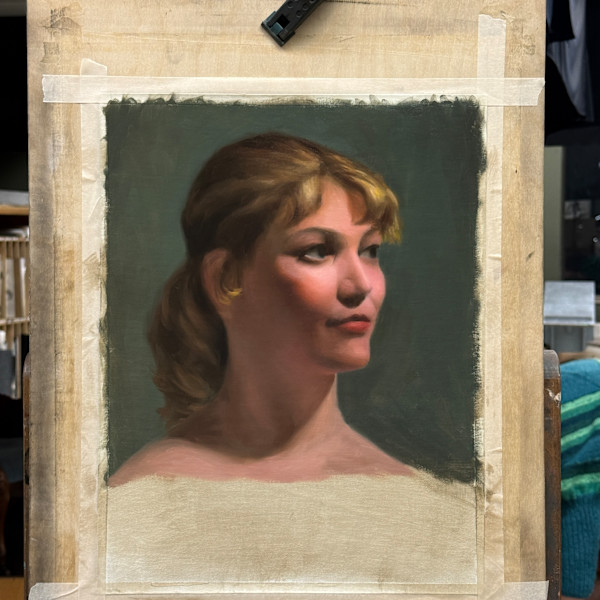 Portrait of Emily by Jia Liu