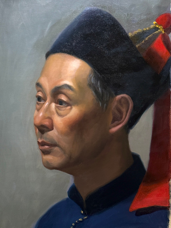 Portrait of Jeffery by Jia Liu