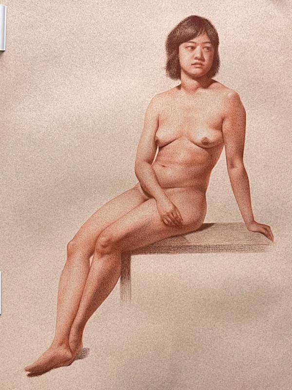 Figure in Sepia by Jia Liu
