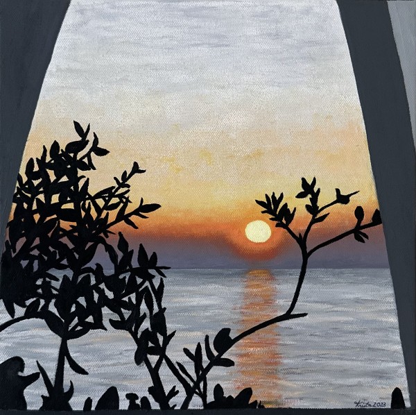 Italian Sunset by Krista Joan Green