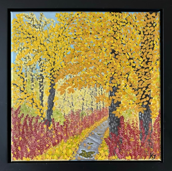 Peaceful Path After the Rain by Krista Joan Green