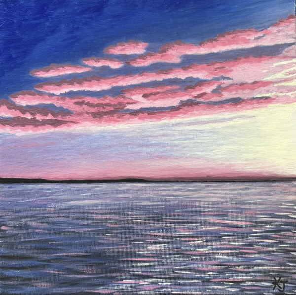 California Sunset by Krista Joan Green